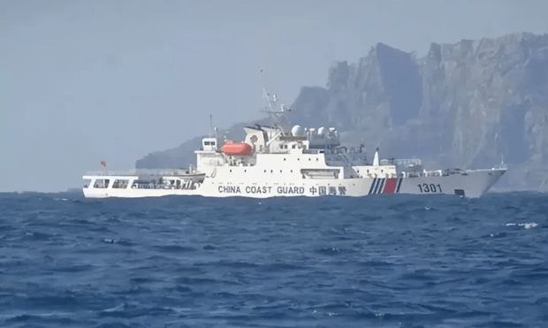 中国在钓鱼岛做大事！航图公布，3艘海警船战略级画圈，实弹绕岛