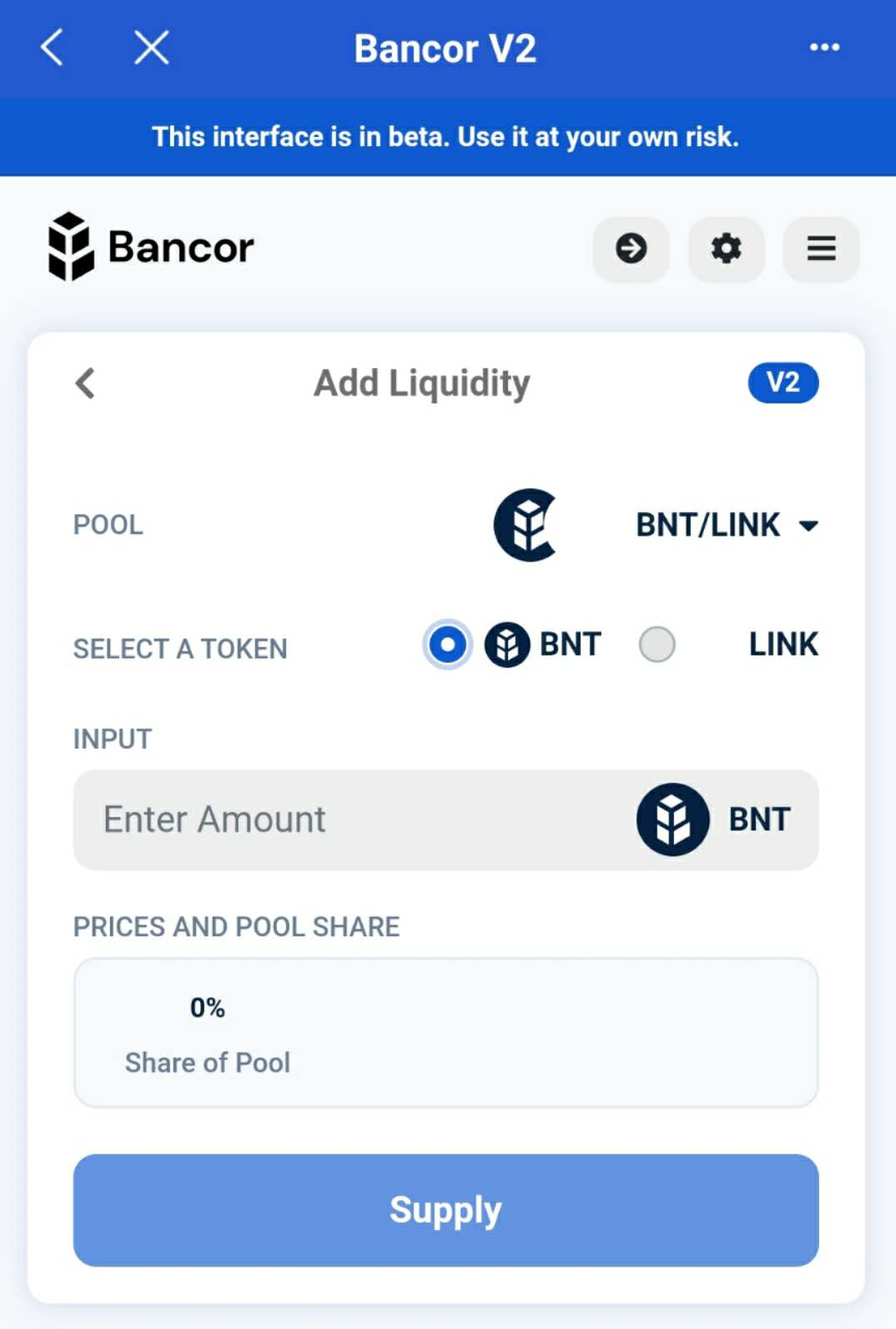 Bancor V2上线，Link做市年化330%，能再次激发DEX吗？